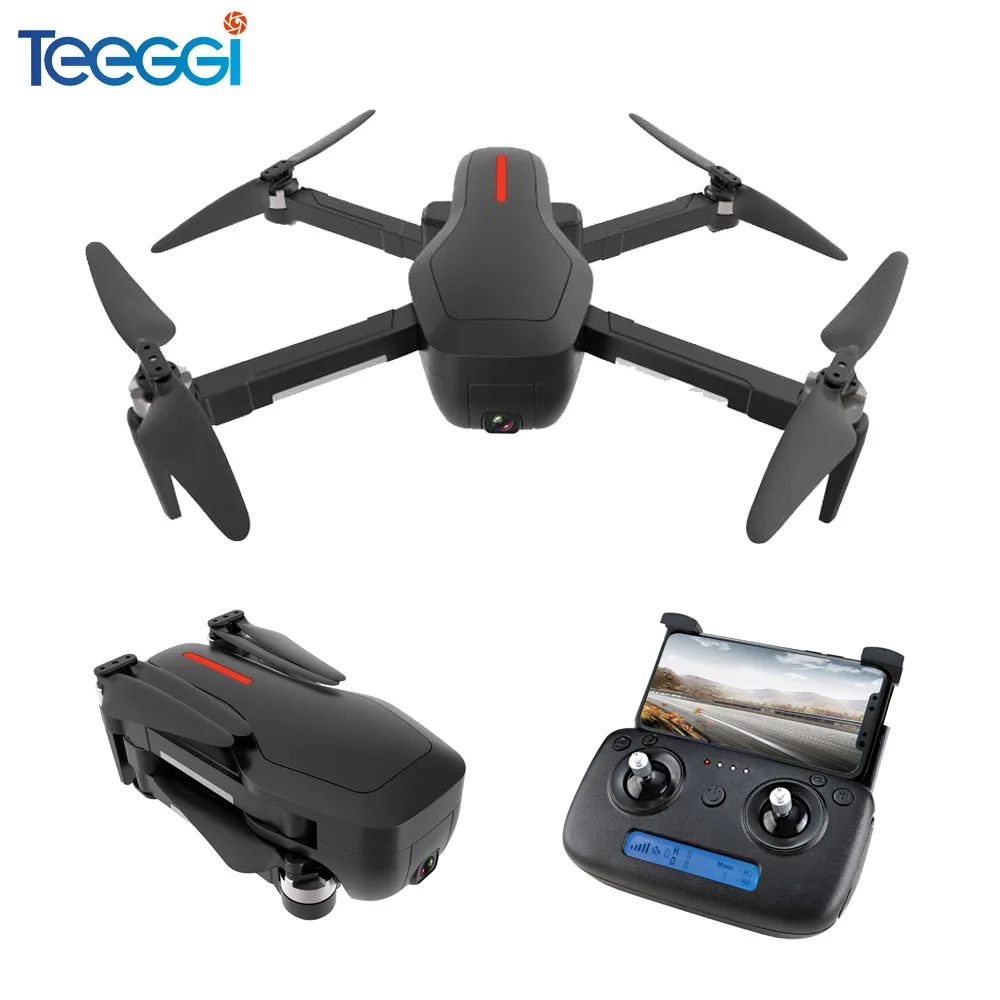 W10 бесщеточный gps Дрон 5G Wifi FPV RC Дрон с камерой 4K Ultra HD складной RC Квадрокоптер VS F11 SG906 SG106 4K камера Дрон