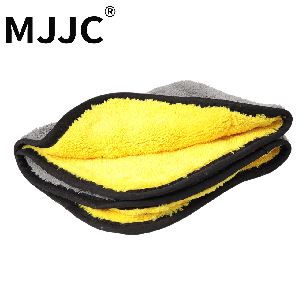 MJJC 2018 высокое качество 800gsm 900gsm плюшевые сушка из микрофибры Полотенца двойными