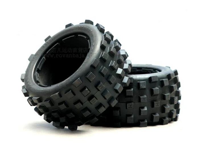 Шины для внедорожников Rovan 1/5 Baja 5B шины Badland задние scale HPI baja 5b 95002 | Игрушки и хобби