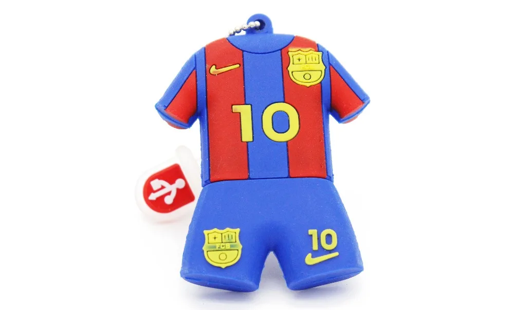 JASTER 3,0 Барселона футбольная Джерси Barca Messi флешки, usb флеш-карта диск 4 ГБ 8 ГБ 16 ГБ 32 ГБ футбольный флэш-накопитель подарок