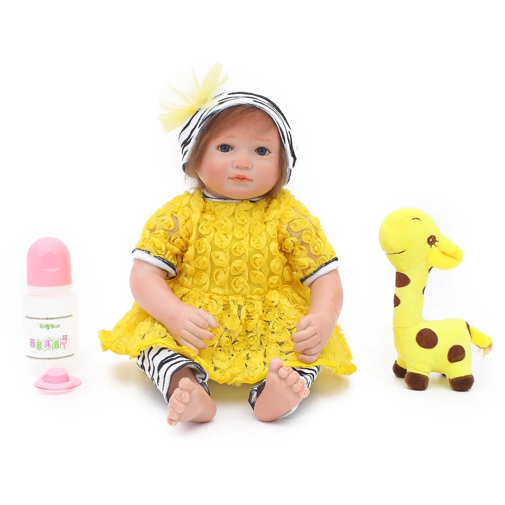 Кукла реборн силиконовая Мягкая 46 см 18 дюймов | Игрушки и хобби