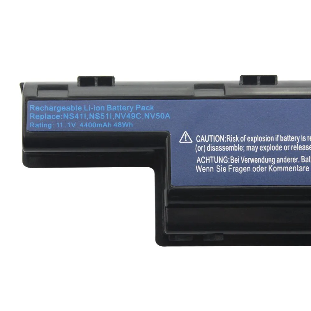 Аккумулятор для ноутбука AS10D31 AS10D41 Acer Aspire 4741 5741 7741 TravelMate 4740 5740 7740 11 1 В 4400 мАч Li Ion 6