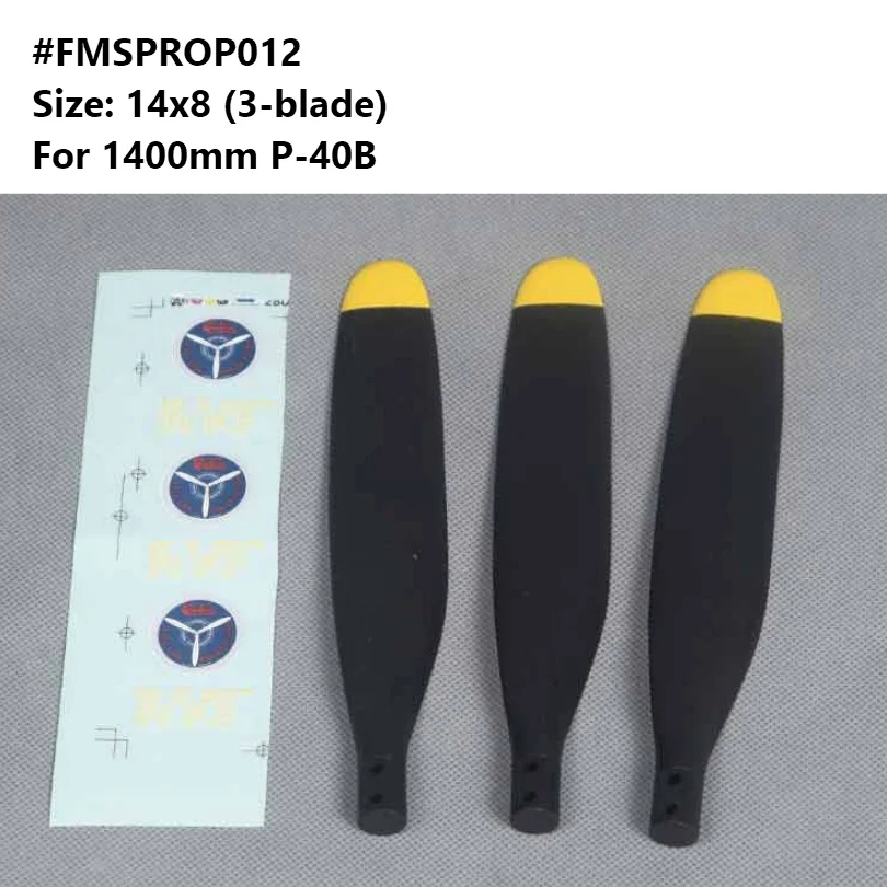 FMS 1400 мм 1,4 м P40 P-40B Propeller 14x8 дюймов 3 лезвия FMSPROP012 RC модель самолета хобби самолета FMS 1400 мм 1,4 м P40 P-40B Propeller 14x8 дюймов 3 лезвия FMSPROP012 RC модель самолета хобби самолета