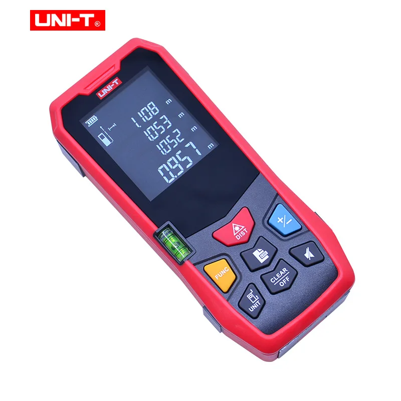 Лазерный дальномер UNI T LM40 LM50 LM60 цифровой лазерный на батарейках 40 м/50 м/60 м