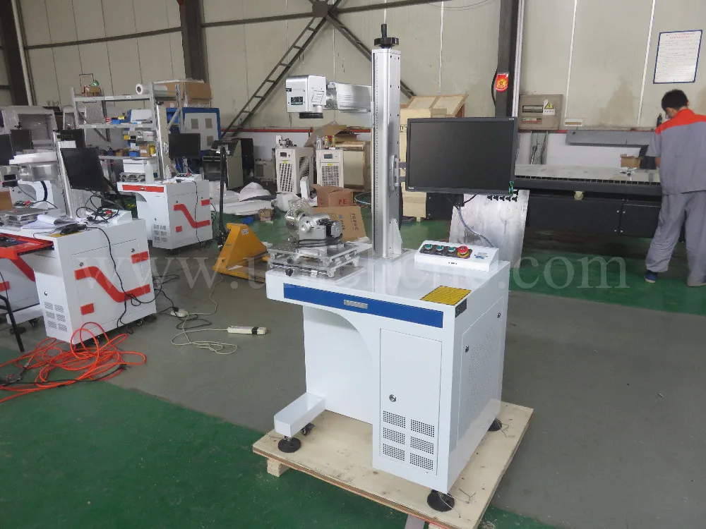 Китай известный цвет mopa волоконный/волоконный лазерный маркировочный станок