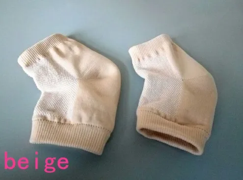 2 шт./лот гелевые носки для пятки Увлажняющие ног с поддерживающими рукавами