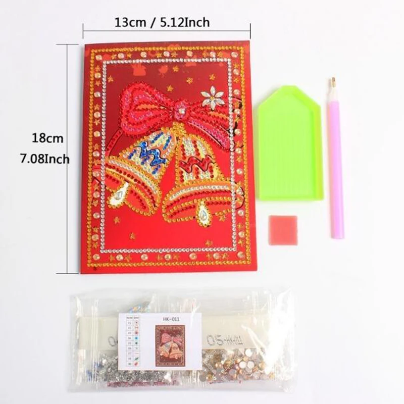 Новые искусственные поздравительные открытки Алмазная мозаика мультяшный Мини