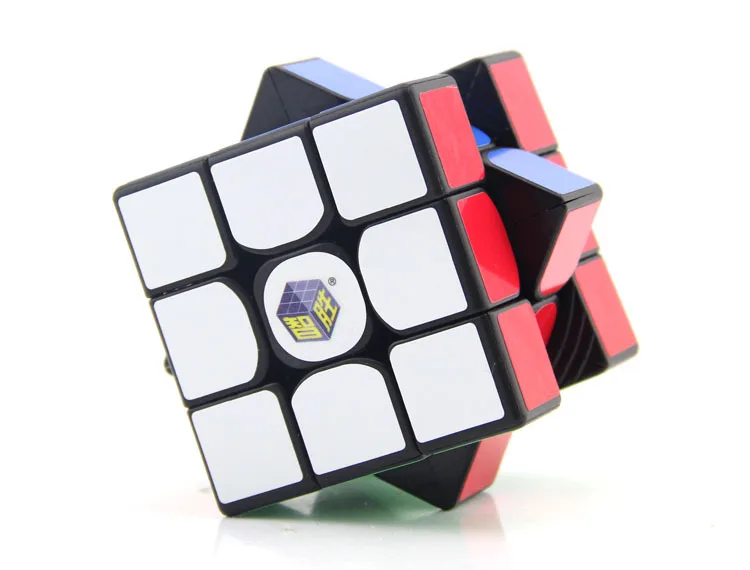 Новый оригинальный YuXin маленький магический 3x3x3 куб пазл черный без наклеек