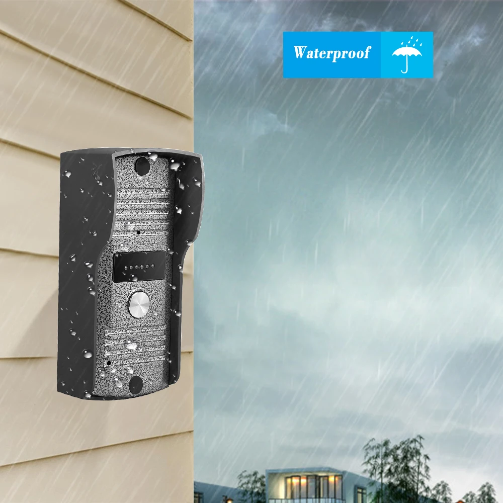 8-дюймовый цветной Комплект ночного видения с ЖК-дисплеем ИК камера дверной