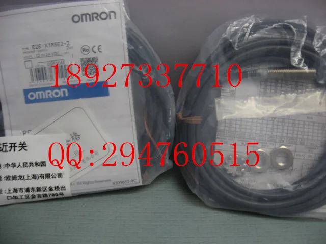 [ZOB] 100% Новый оригинальный подлинный OMRON Omron Бесконтактный переключатель E2E-X1R5E2-Z 2M |