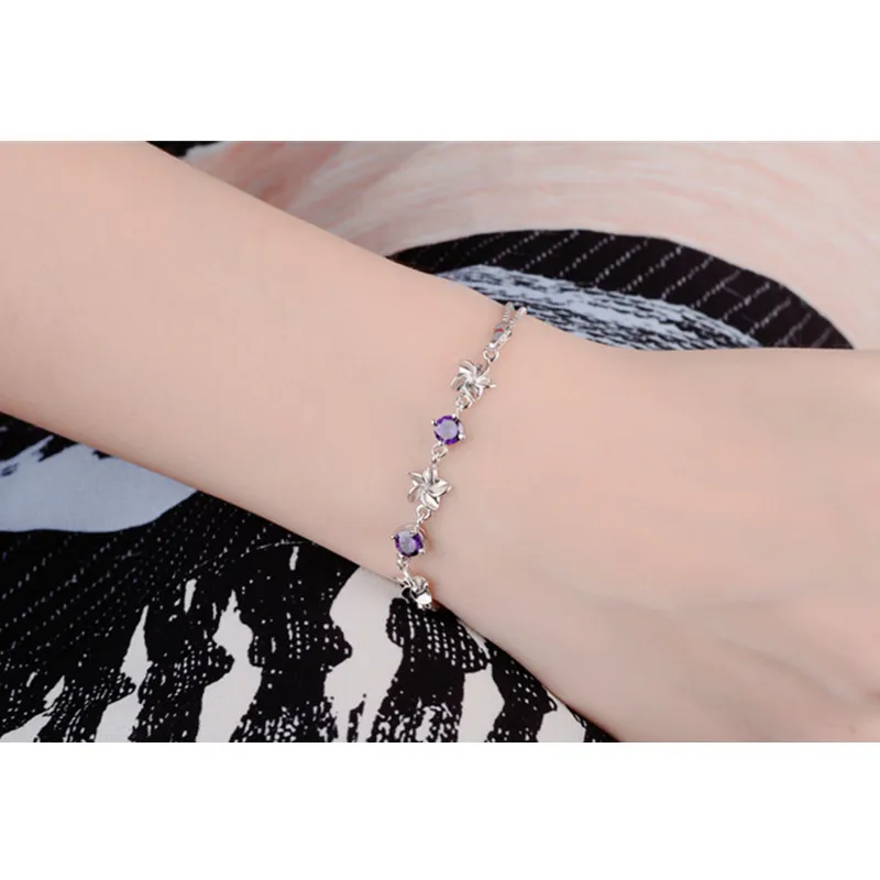 TJP, Новое поступление, для девушек, 925, серебряные браслеты, ювелирные изделия, модные серебряные браслеты для женщин, вечерние, аксессуары для невесты, леди, свадьба, бижутерия