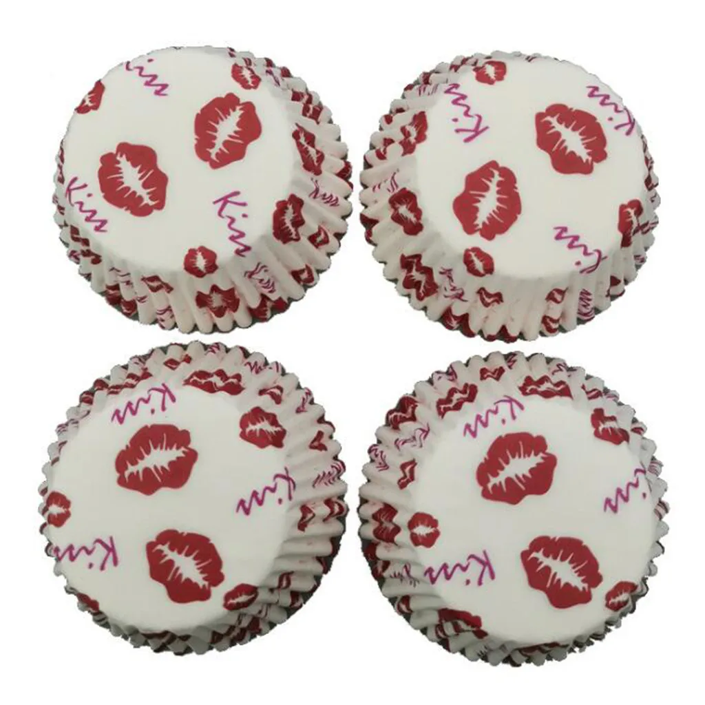 100 шт. бумажная обертка для цветов шоколада капкейков украшение выпечки маффинов