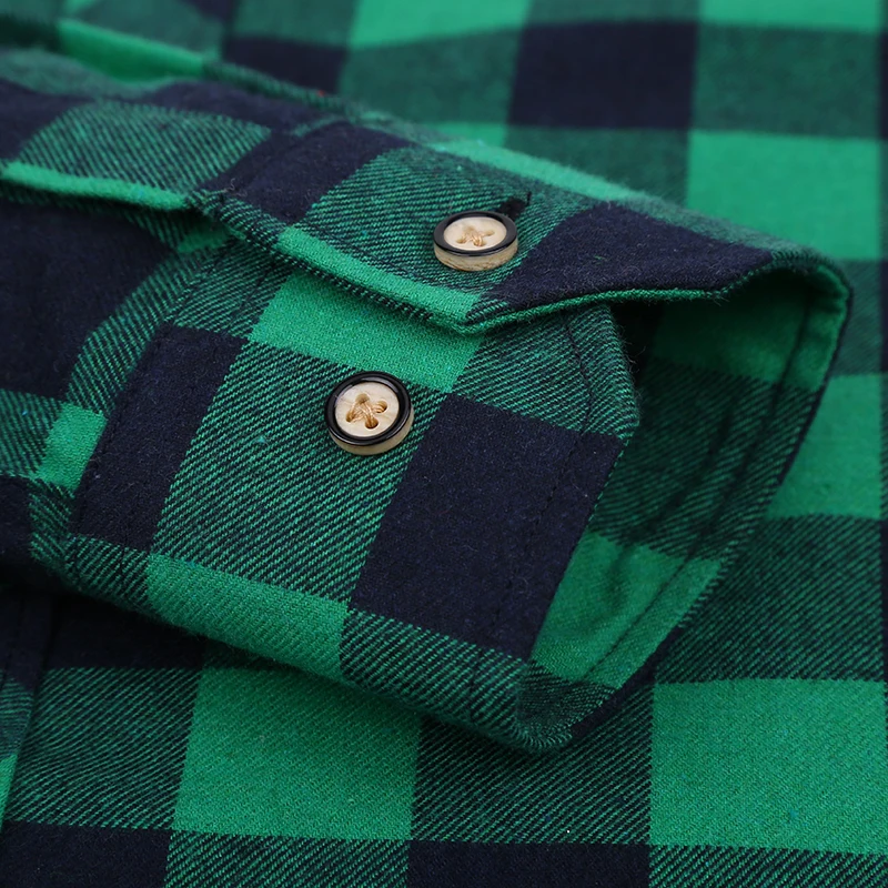 Мужская приталенная рубашка FillenGudd красно-черная Повседневная в клетку с