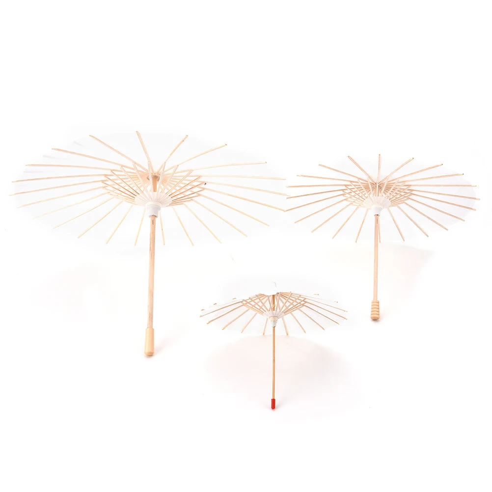 1 шт. Новый мини китайский бумажный зонтик для Детские краски поделки своими