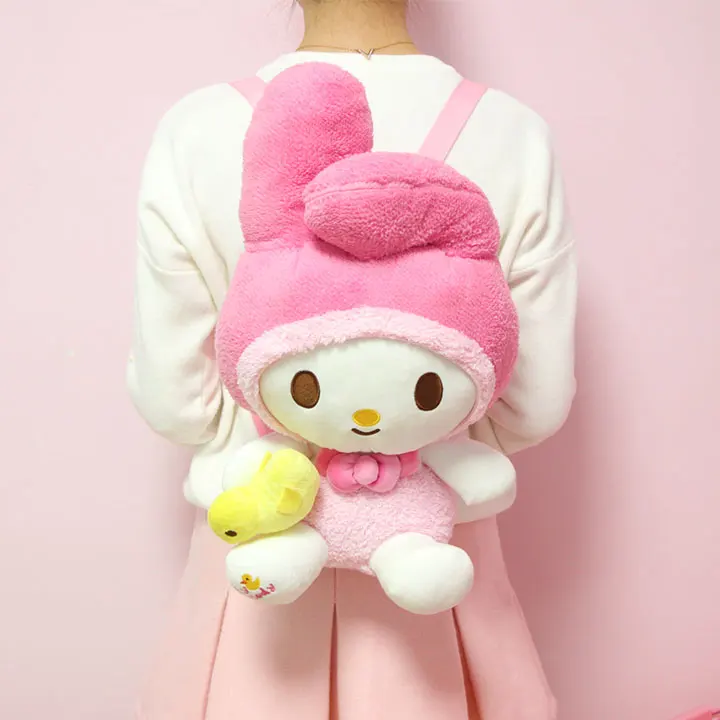 Милый мультяшный Плюшевый Рюкзак hello kitty My Melody, женский рюкзак hello kitty My Melody, детский школьный рюкзак для девочек, подарки для детей