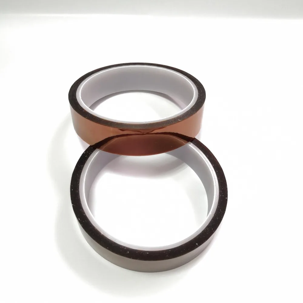 1 roll /lot 10mm width High Temperature Polyimide Silicone Tape 280ɼ Heat Resistant Insulation Film Adhesive | Электроника