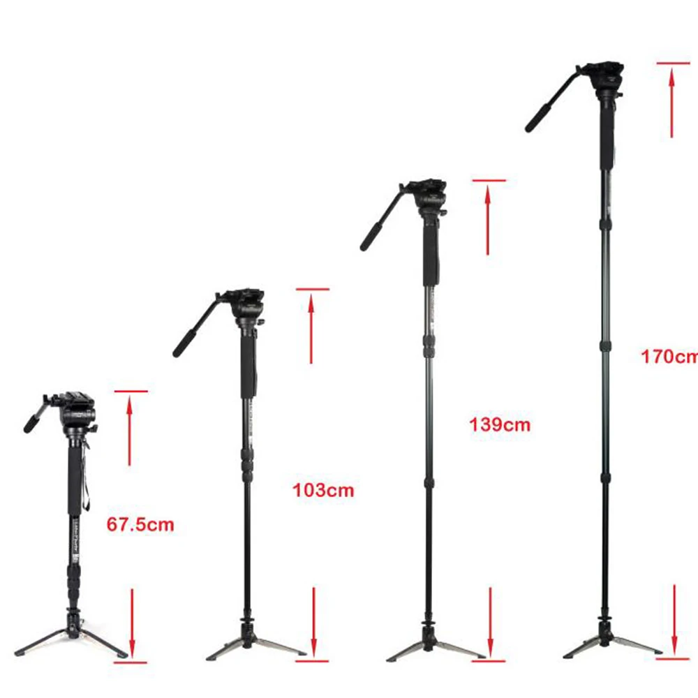Алюминиевый монопод для видеокамеры XILETU 8 кг штатив Трипод штатива|table tripod|tripod