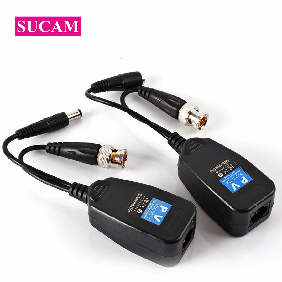 Трансивер Balun RJ45 5 парт/Лот 1 канал для CVI/TVI/AHD-камер | Безопасность и защита