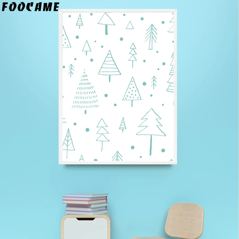 Фон с изображением новогодней елки плакаты и принты художественная живопись на