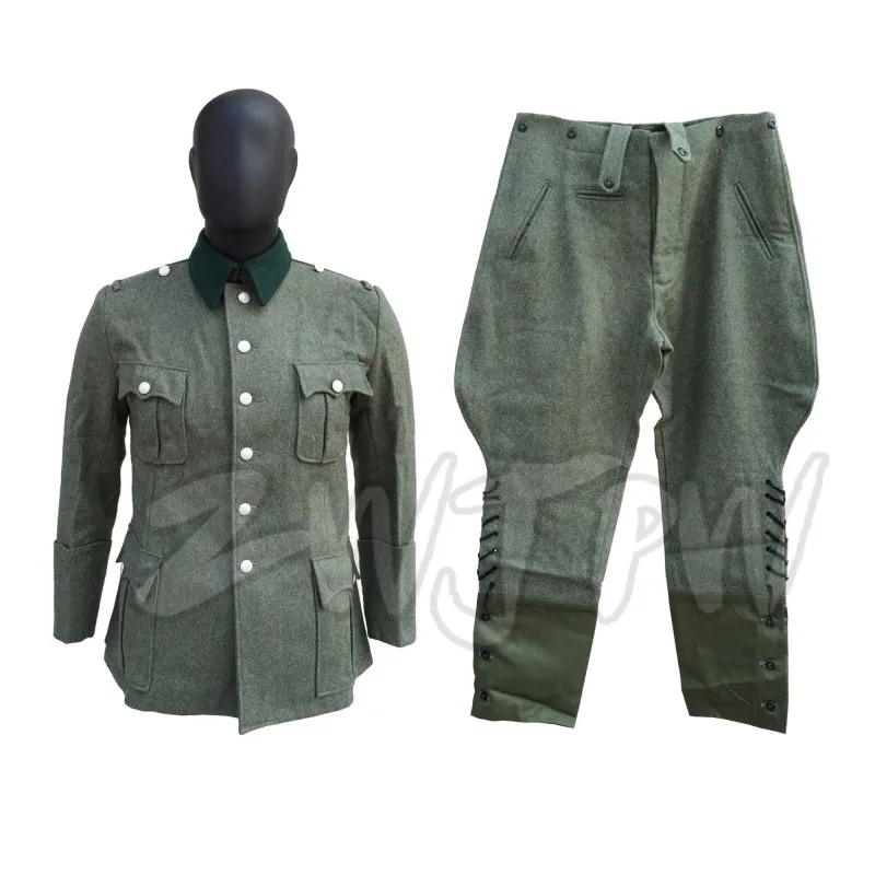 Немецкий зима M36 офицер шерстяные поле Туника и бриджи костюмы форма DE/505105|suit