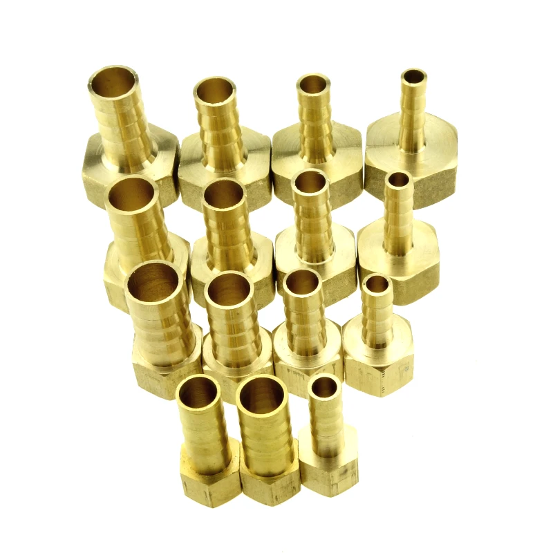 

Латунный штуцер для шланга с хвостовиком, гнездовой разъем, 6/8/10/12 мм, внутренний диаметр шланга x 1/8 дюйма, 1/4 дюйма, 3/8 дюйма, 1/2 дюйма, Женский bspp