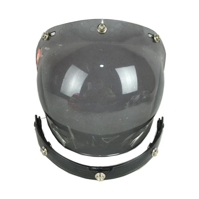 Bubble Shield для мотоциклетного шлема biltwel с 3 защелками козырьком винтажная линза