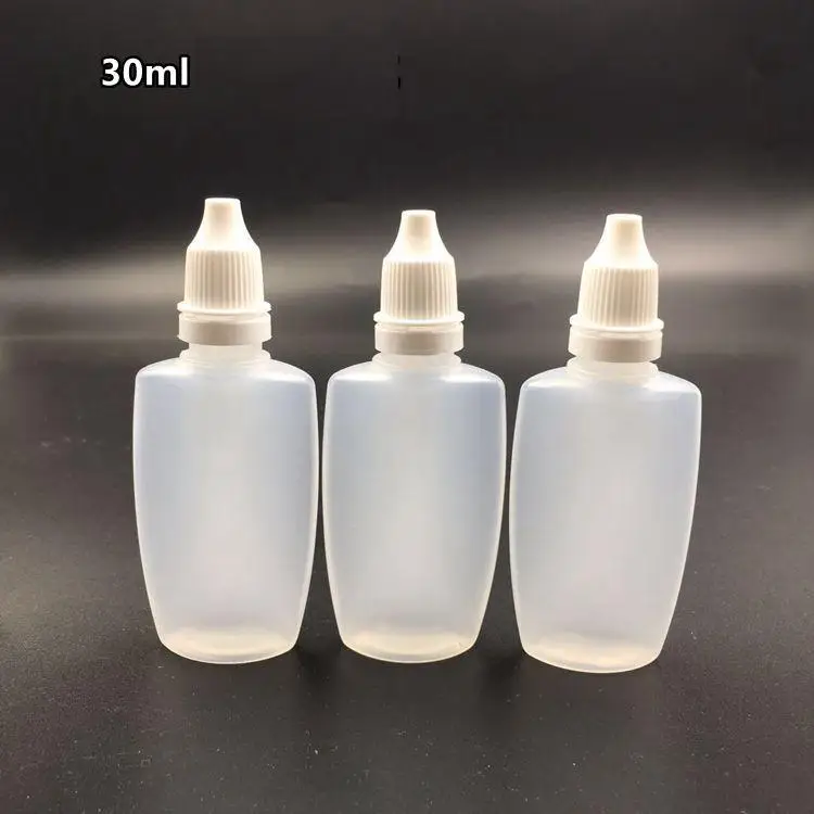 Бесплатная доставка 30 мл прозрачная пластиковая плоская офтальмологическая