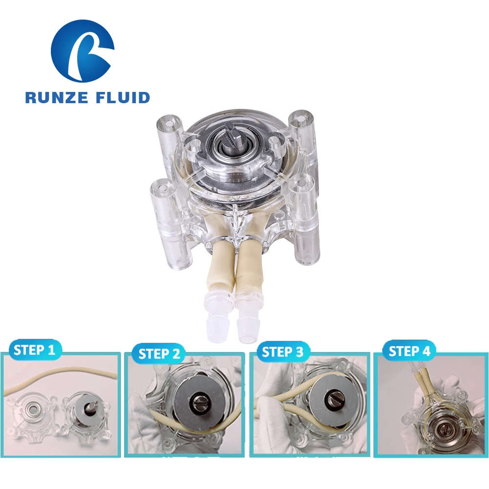 SN15 перистальтический насос с шаговым двигателем OEM Низкого давления для системы