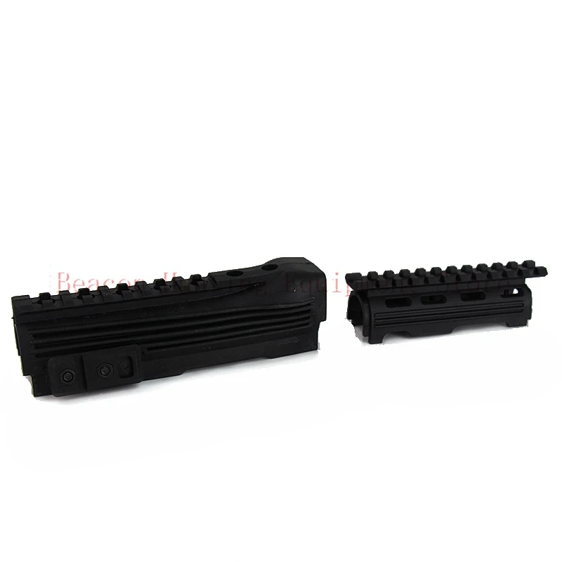 Новый страйкбол шестерни Shoot AK 47 Strikeforce полимер Handguard Верхняя Нижняя Пикатинни