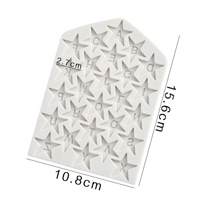 Силиконовая форма для выпечки шоколада в виде пентаграммы|Формы тортов| |