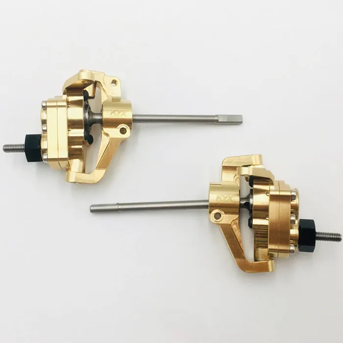 2 шт. медная передняя ось Расширенная удлиненная дверь мост обновленные части