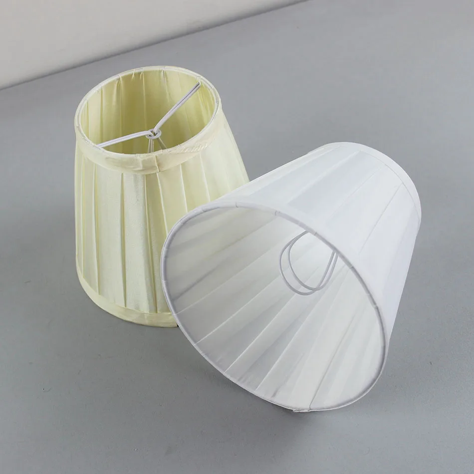 DIA 14 см/5 51 дюйма маленькая люстра с абажуром модная настенная лампа зажим | Лампы и