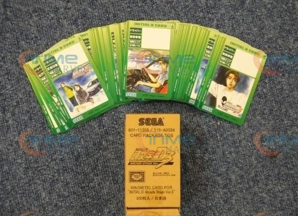 Оригинальная карта памяти Initial D3 для оригинального гоночного автомобильного