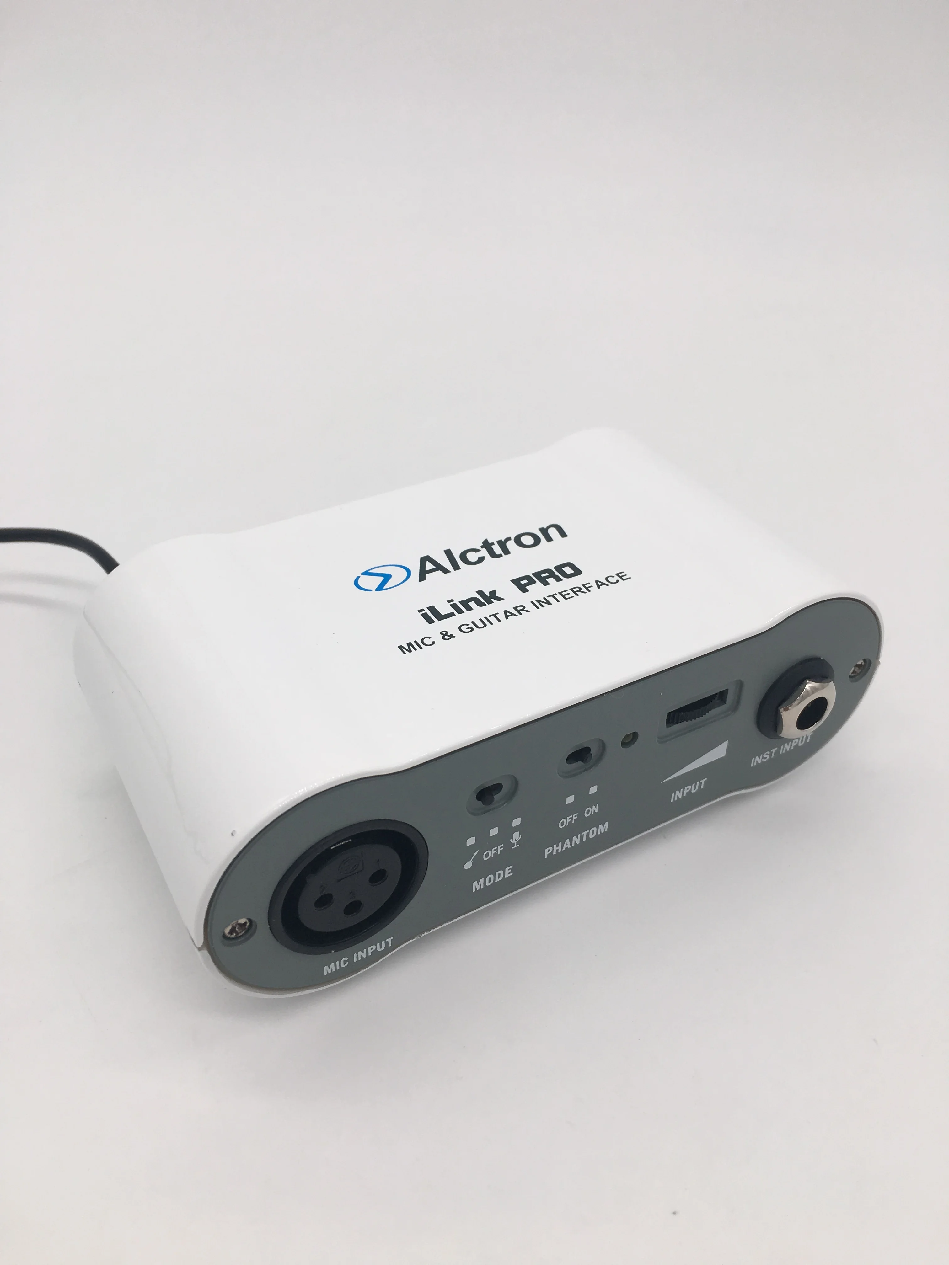 Alctron iLink PRO смартфон планшет аудио интерфейс микрофон и конвертер для гитары