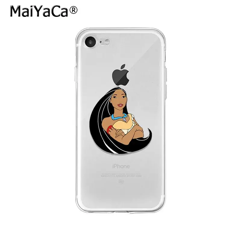MaiYaCa Pocahontas принцесса ТПУ Мягкие аксессуары для телефона чехол iPhone X XS MAX 6 6s 7 7plus 8