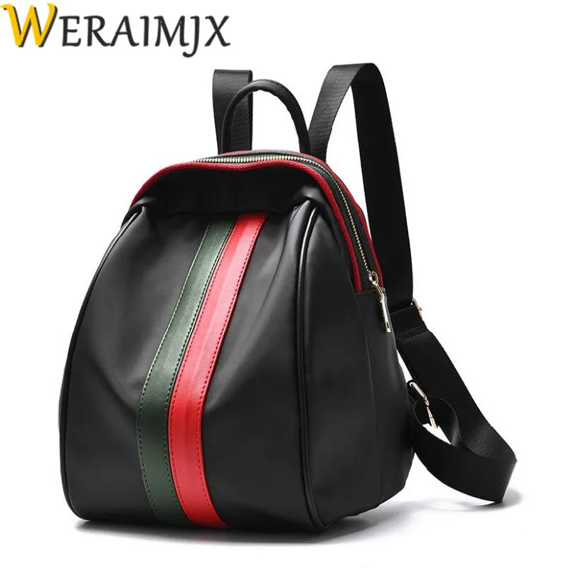 WERAIMJX модный кожаный рюкзак для женщин новинка Mochila Feminina Mochilas Mujer 2019 черные