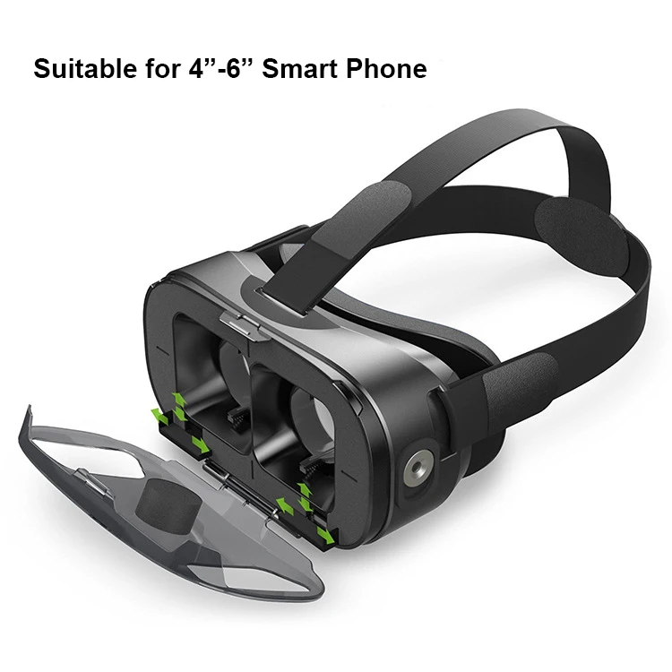 Умный VR виртуальной реальности Box HD 3D очки частный кинотеатр фильм игровой шлем с