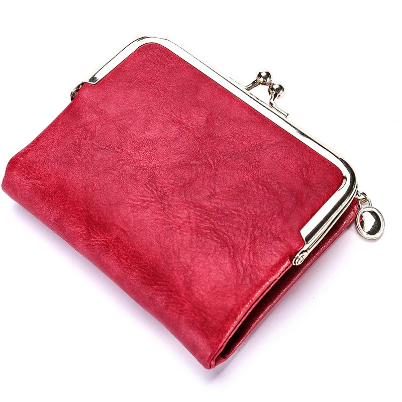 Women's Wallet Short Change Retro Multi-functional Card Bag Zipper Simple | Багаж и сумки