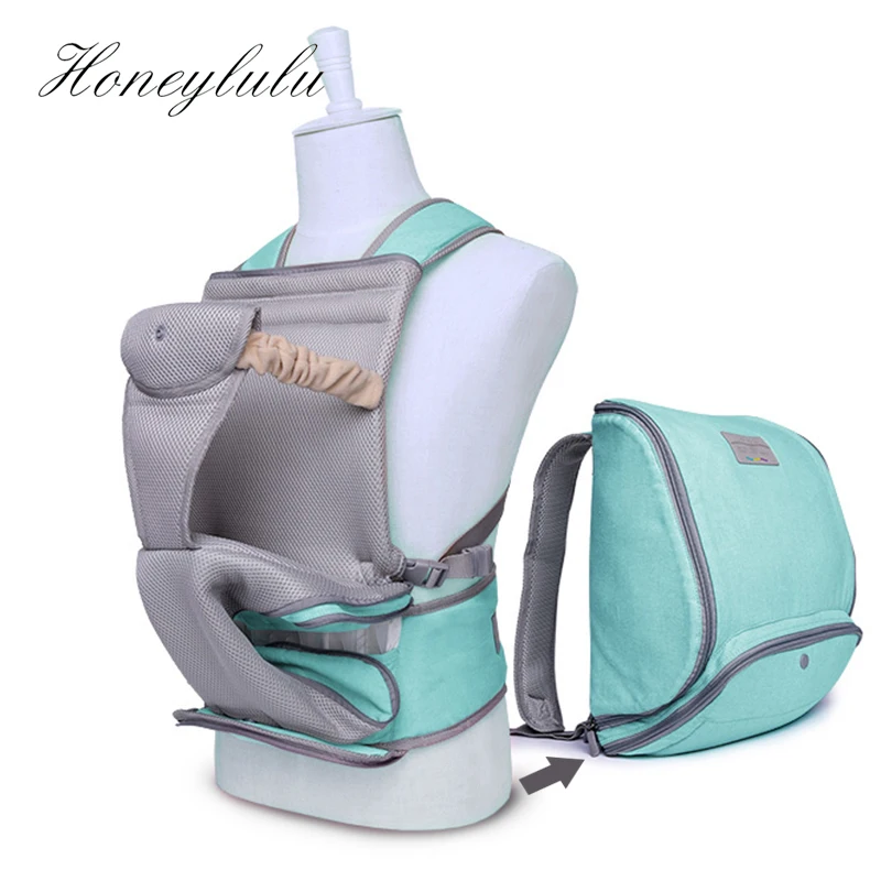 Honeylulu переноска для младенцев, многофункциональная переносная сумка для мам, слинг для новорожденных, кенгуру для детей, Ergoryukzak, Хипсит