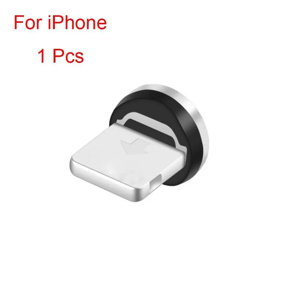 for iPhone Магнитный соединитель передачи Магнитный Micro USB соединитель Адаптер IOS Android type-C Магнитный адаптер для iPhone/type-C/Micro USB - Цвет: for iPhone