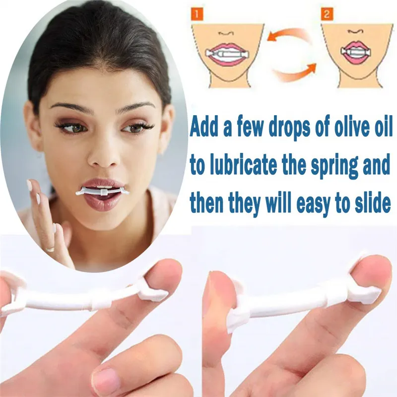 Facial Exerciser Slim Mouth Face Muscle Trainer Flexiable Exercise and Toning Kit Chin Device Smile Trai |