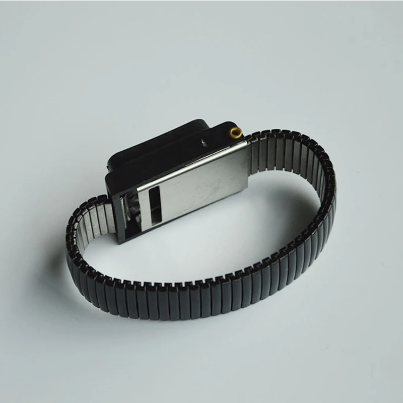 Антистатический браслет Esd ремешок Синий Металлический разряд для электрика IC PLCC работника