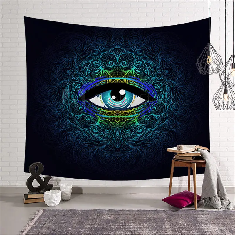 Гобелен настенная драпировка в стиле хиппи Tapiz Pared Tela Psychedelic Tapiz богемный Декор мандалы Para La Pared Tapisserie Мураль брюджерия