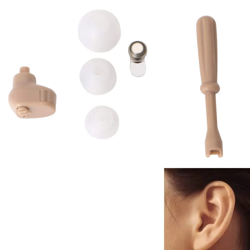 Мини-слуховой аппарат усилитель звука ушей слуховые аппараты крошечный