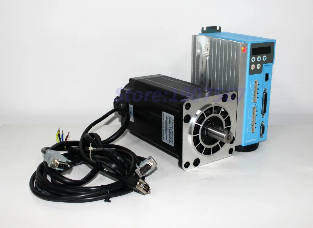 3 фазы Nema 42 20Nm замкнутый контур шаговый Серводвигатель комплект LCDA2260H+ LC110H3219 цифровой Гибридный Серводвигатель для станка с ЧПУ