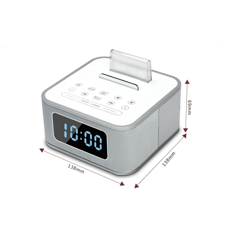 Модные Беспроводные Bluetooth колонки прикроватные для отеля мобильный телефон USB