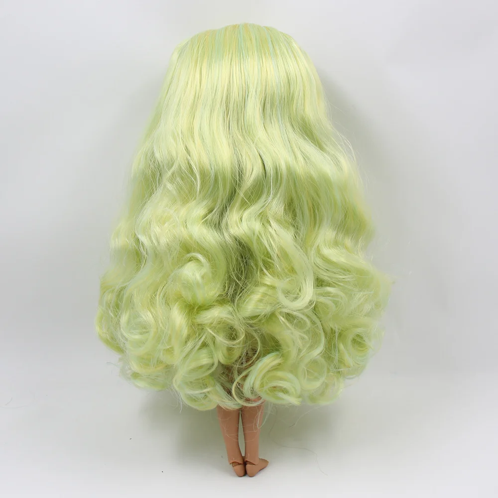 Ледяная фабрика blyth кукла Темный кожный шарнир тело Новый матовый лицо золотой