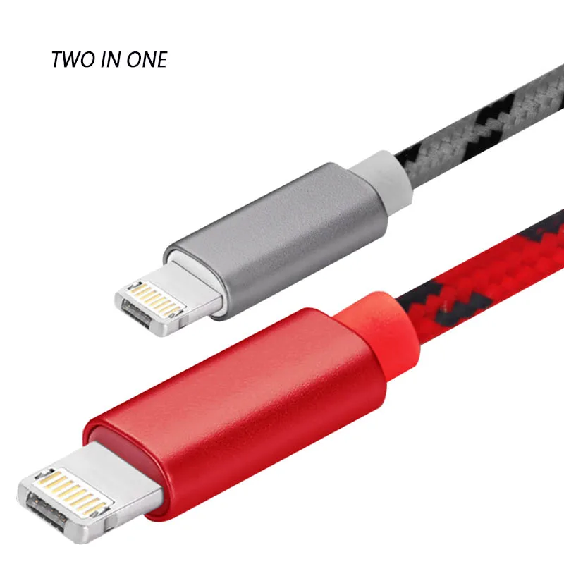 Кабель два в одном адаптер для быстрой зарядки кабель Micro Usb iphone 6 s plus i6 i5 5 |