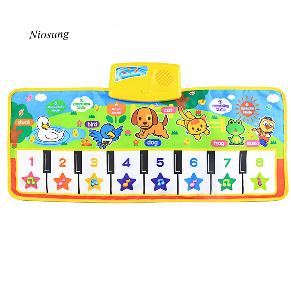 Новинка искусственный музыкальный Поющий коврик для спортзала лучший детский