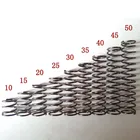 Пневматическая Пружина Y-типа, стальная Пневматическая Пружина, диаметр проволоки 1,2 мм, внешний диаметр 8 мм, длина 10, 15, 20, 25, 30, 35, 40, 45, 50 мм, 10 шт.